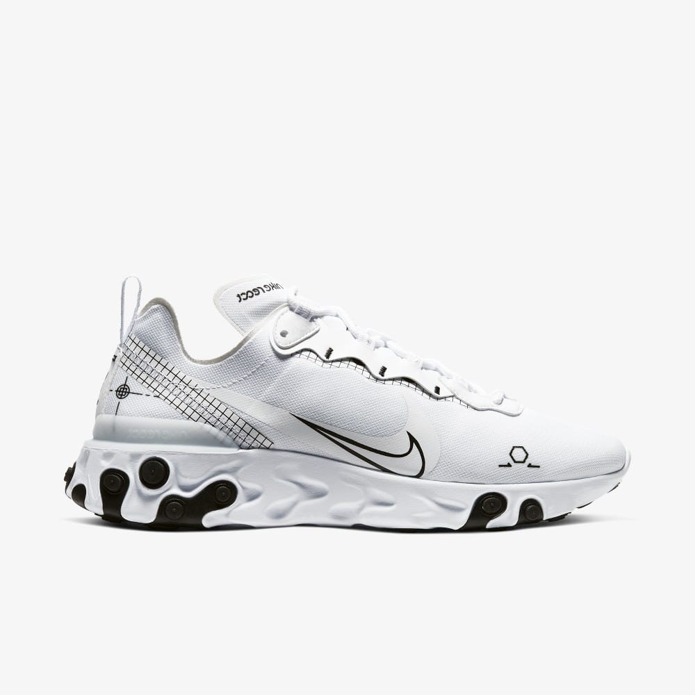 Nike react element hot sale 85 black